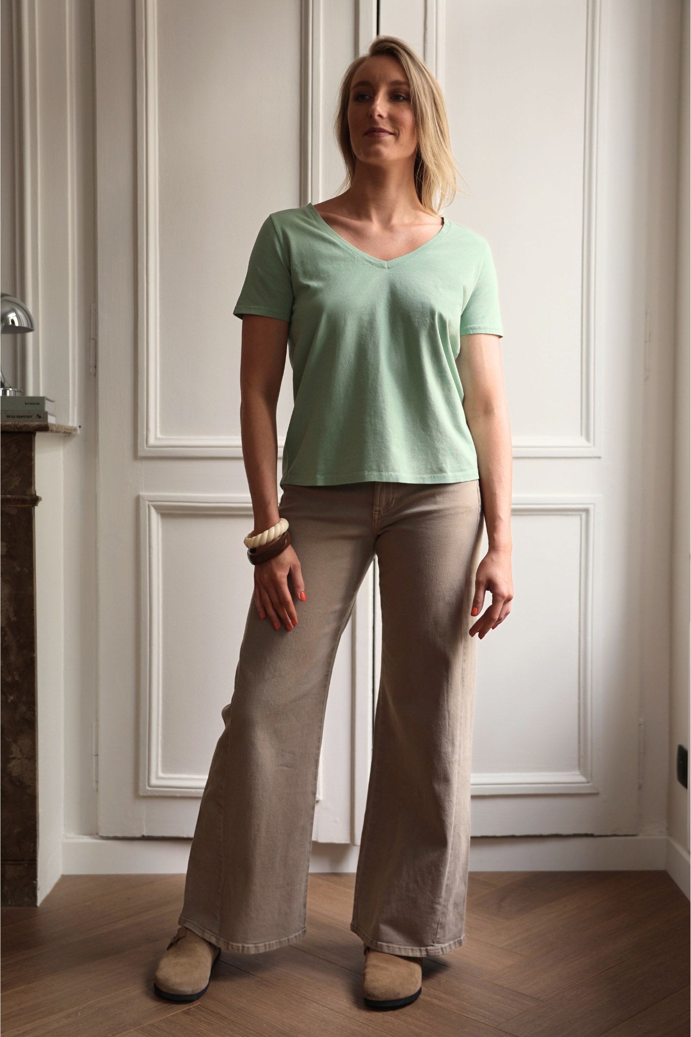 T-SHIRT FLORA COL V