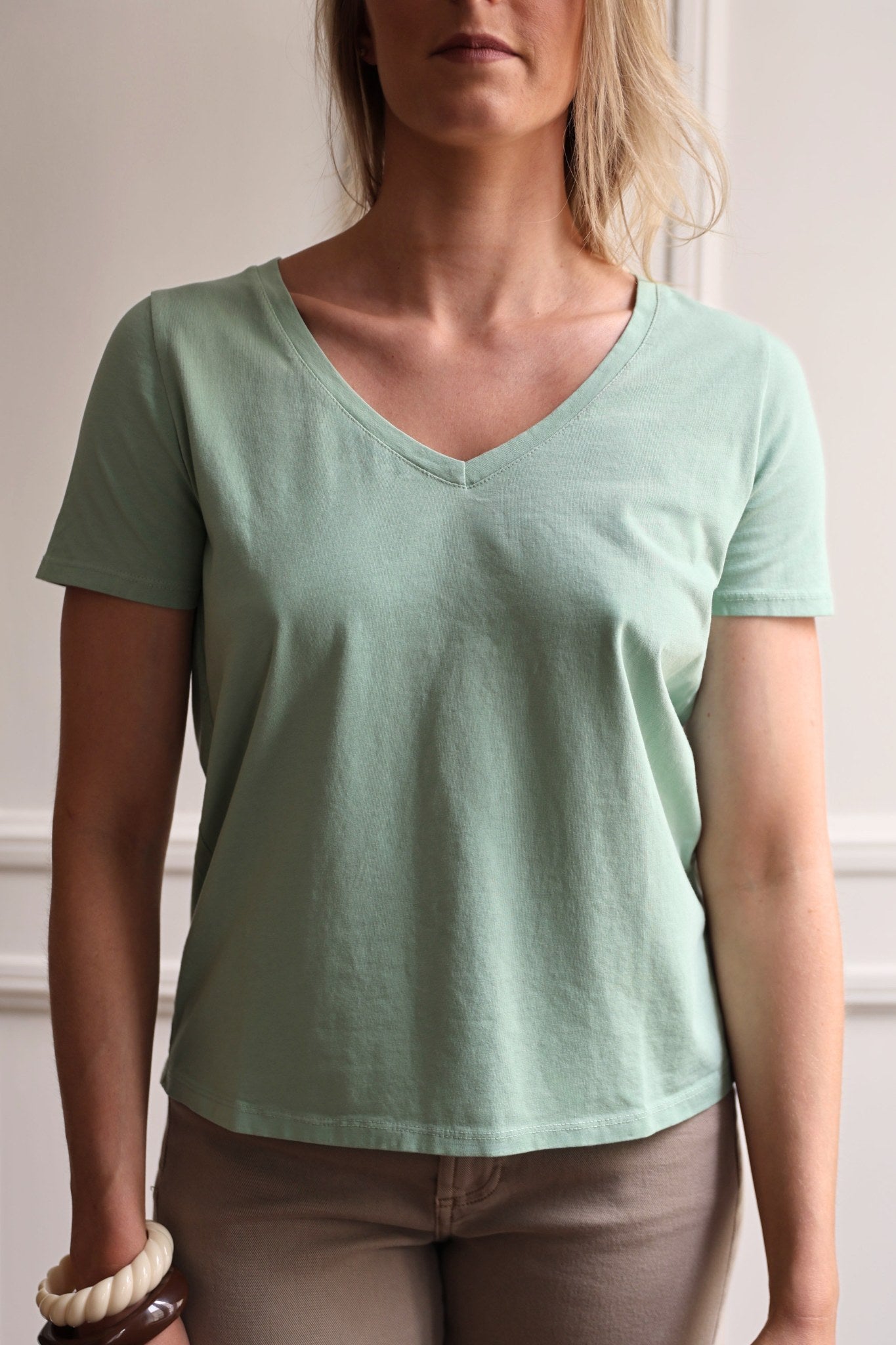 T-SHIRT FLORA COL V