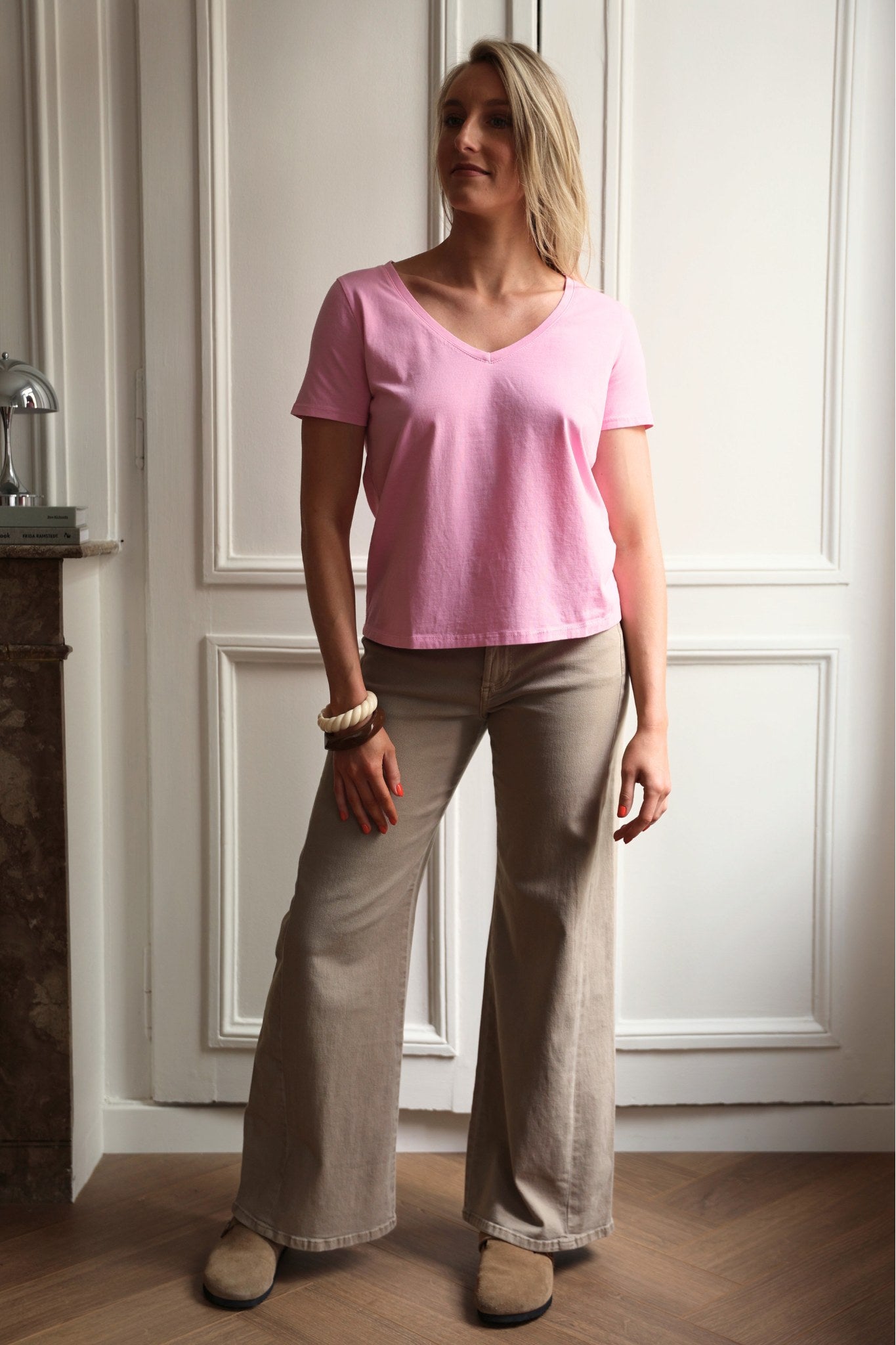 T-SHIRT FLORA COL V