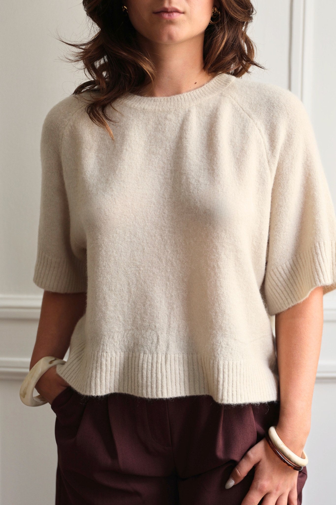 PULL COL ROND MARGAUX