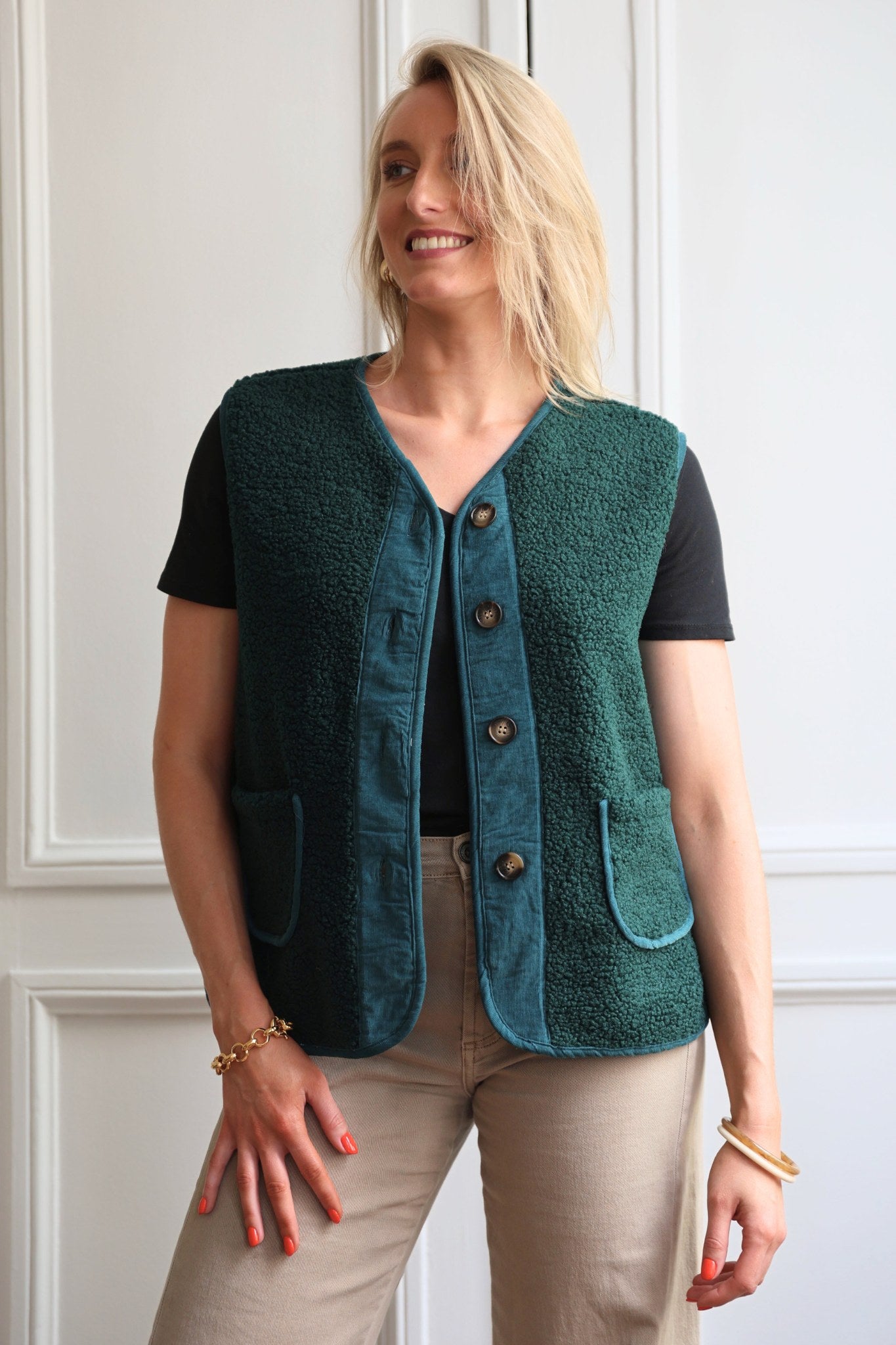 GILET SANS MANCHES LILOU