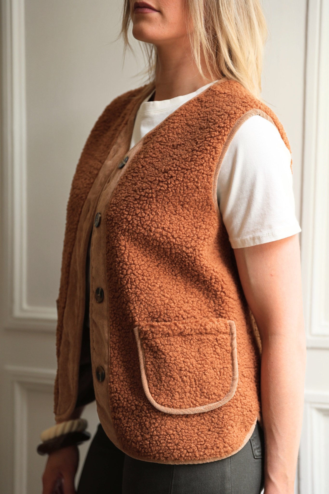 GILET SANS MANCHES LILOU