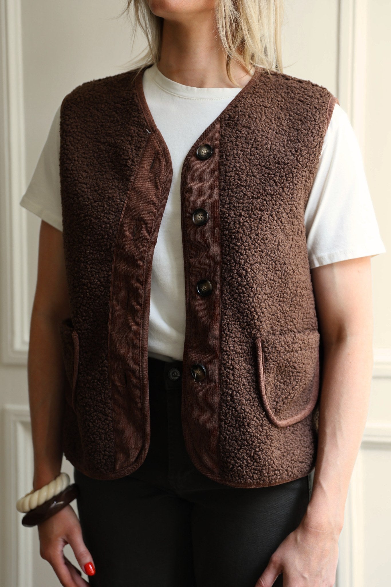 GILET SANS MANCHES LILOU