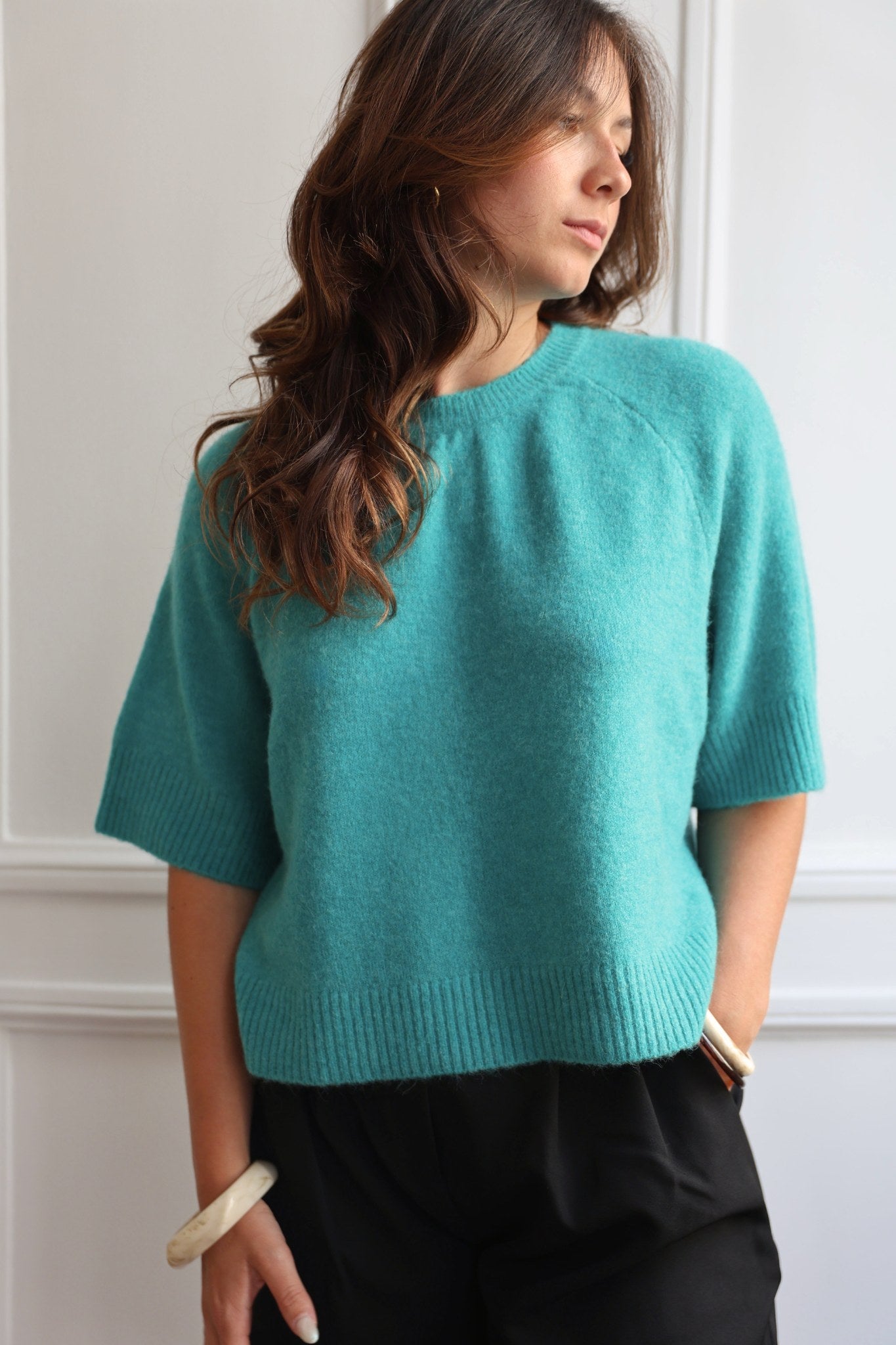 PULL COL ROND MARGAUX