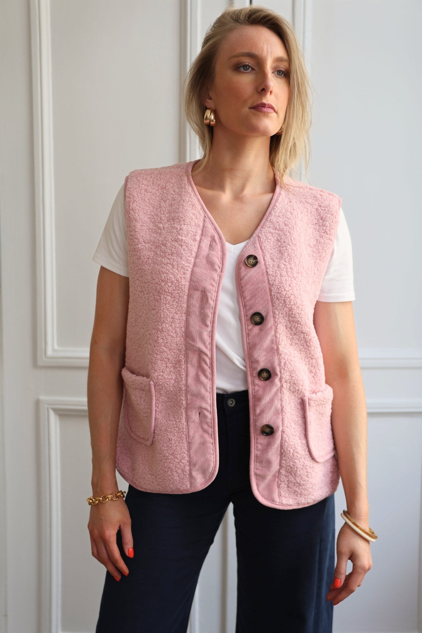 GILET SANS MANCHES LILOU