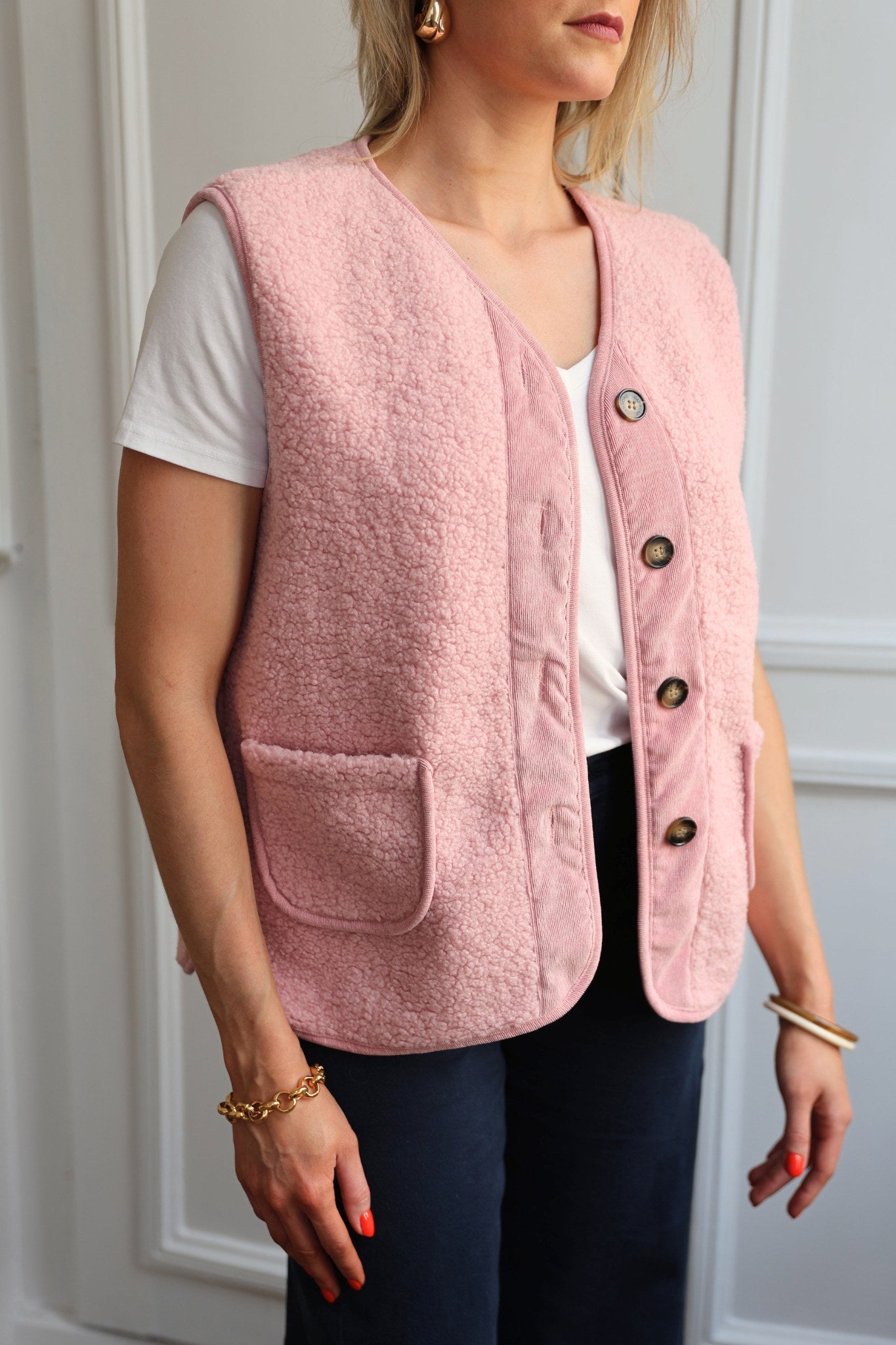 GILET SANS MANCHES LILOU