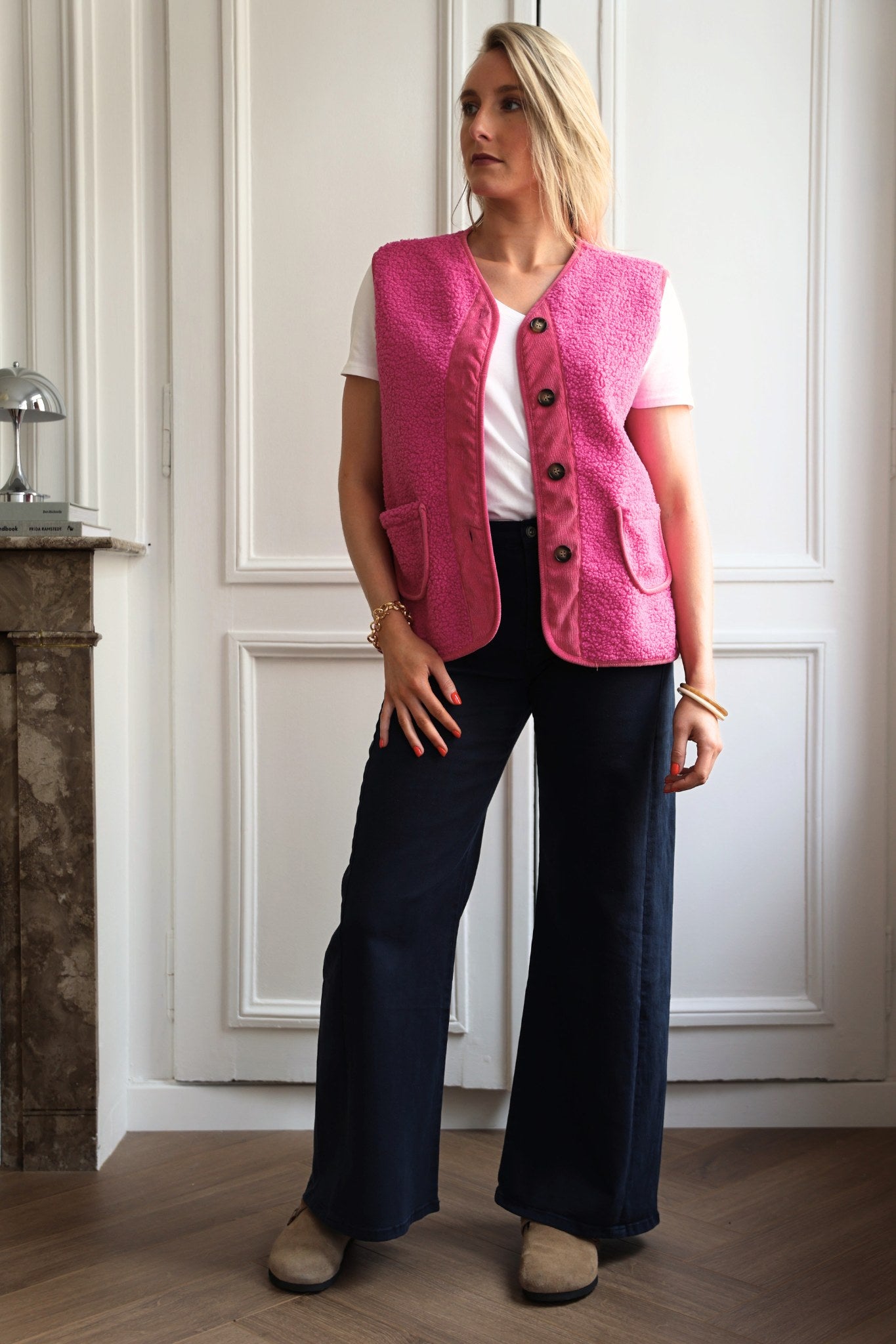GILET SANS MANCHES LILOU