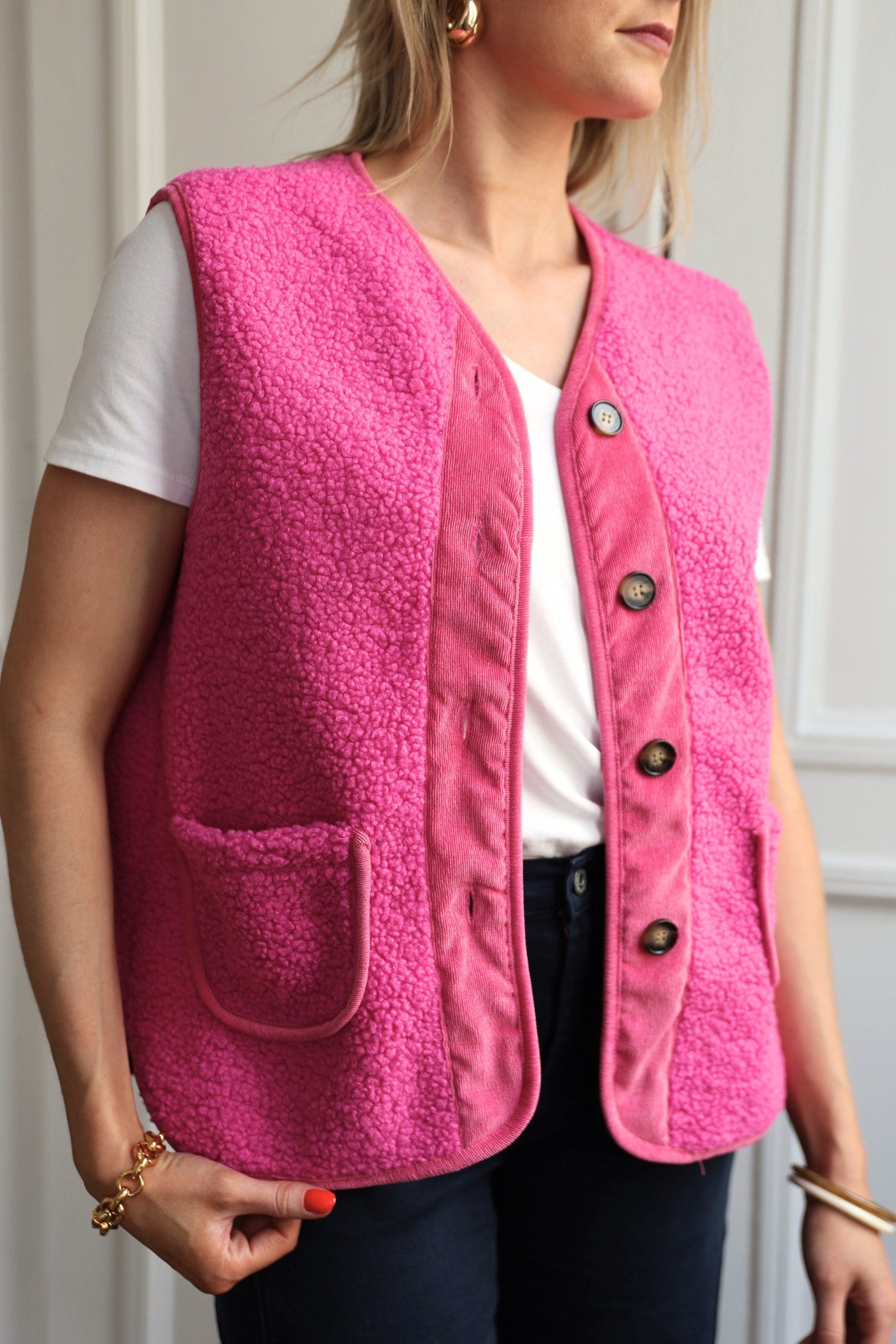 GILET SANS MANCHES LILOU