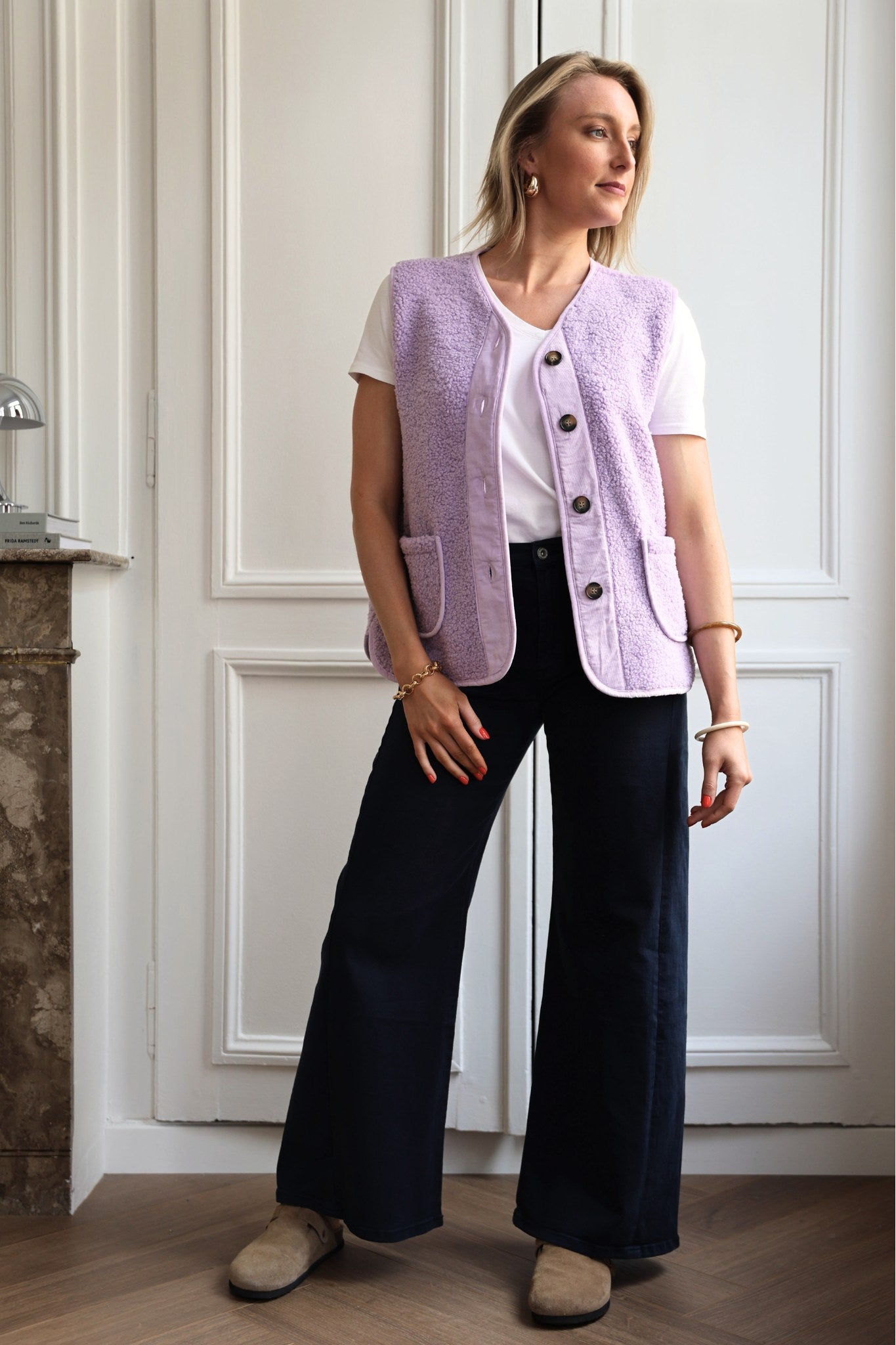GILET SANS MANCHES LILOU
