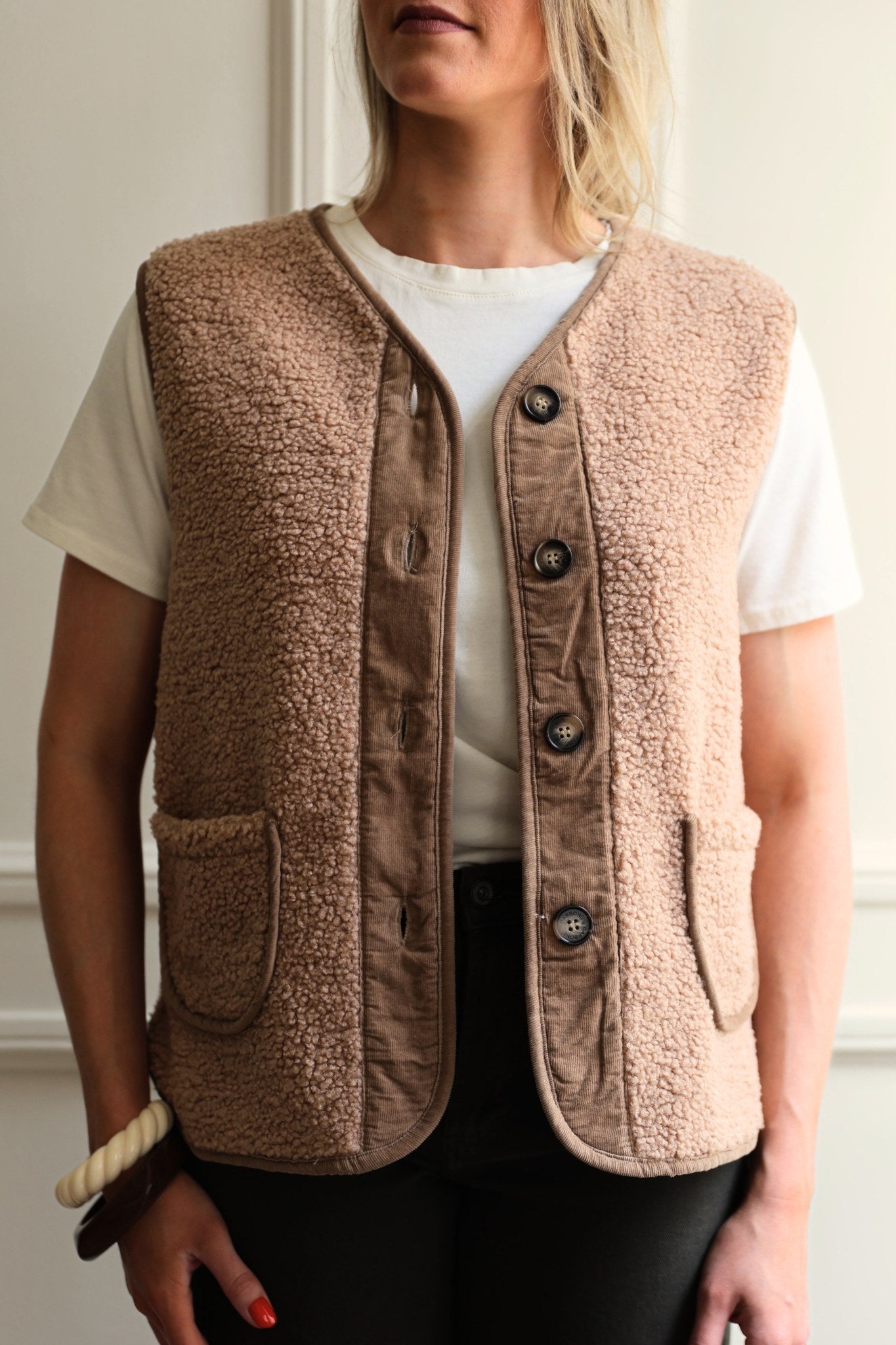 GILET SANS MANCHES LILOU