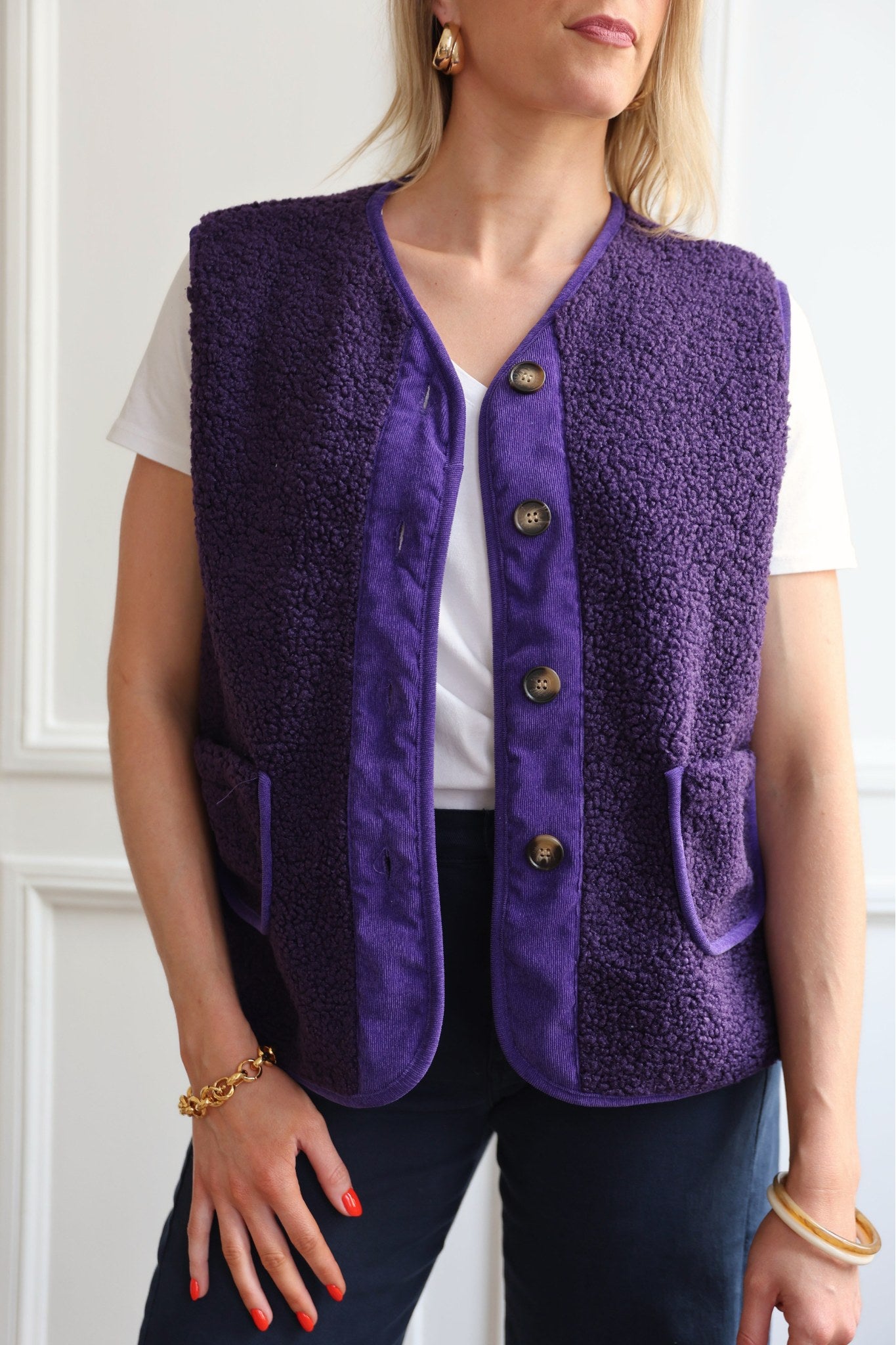GILET SANS MANCHES LILOU