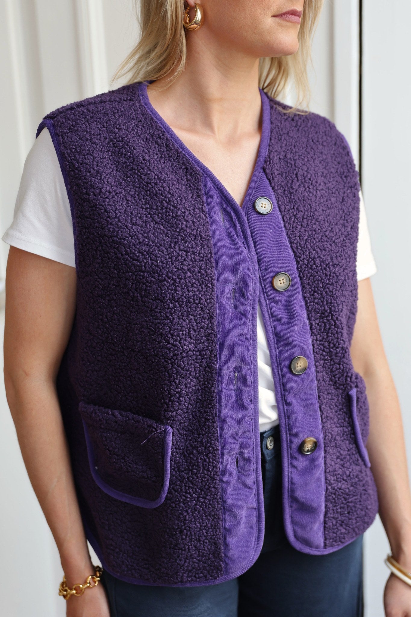 GILET SANS MANCHES LILOU