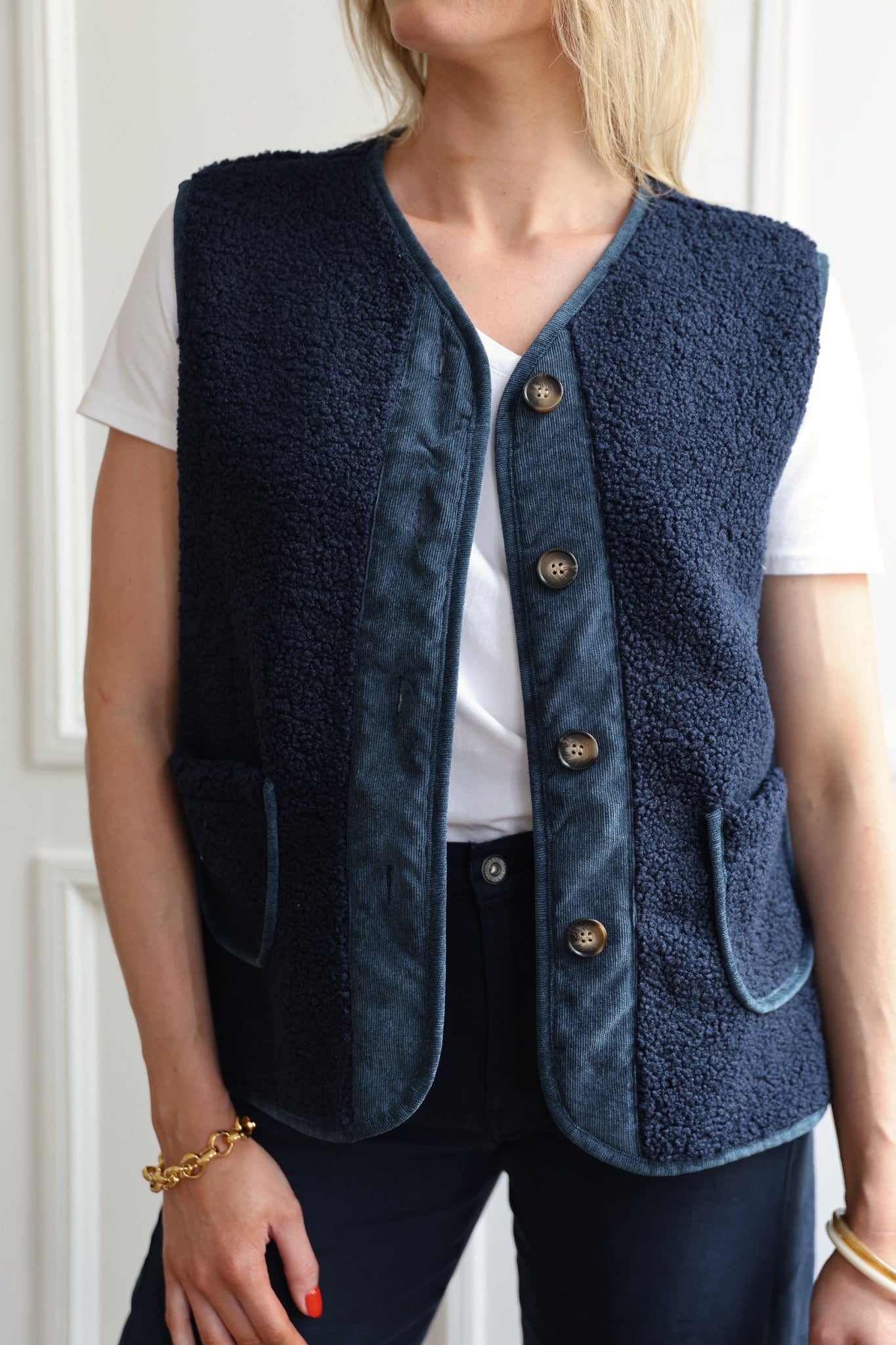 GILET SANS MANCHES LILOU