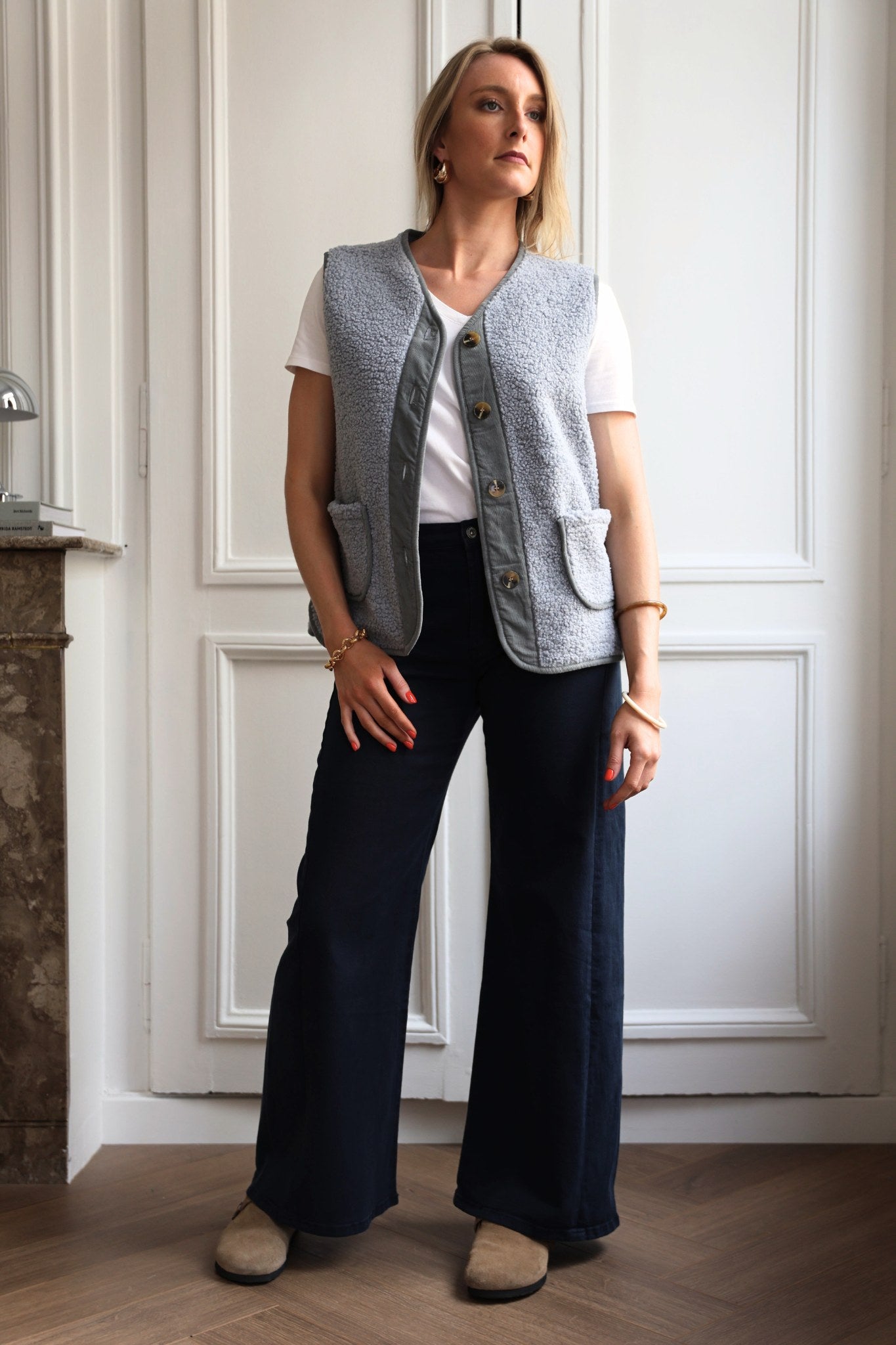 GILET SANS MANCHES LILOU