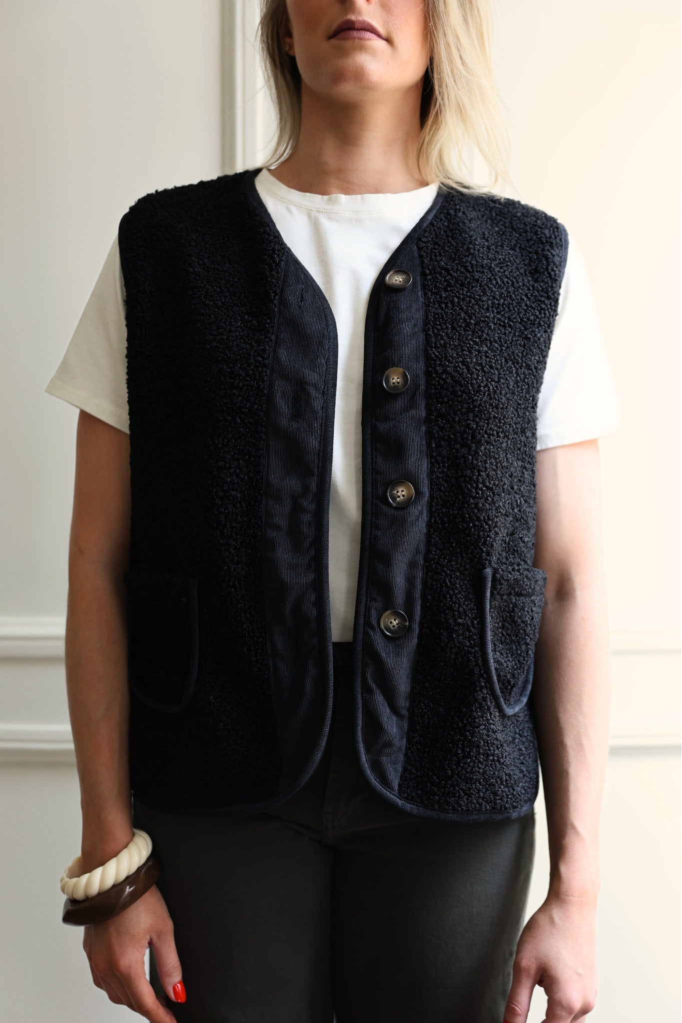 GILET SANS MANCHES LILOU