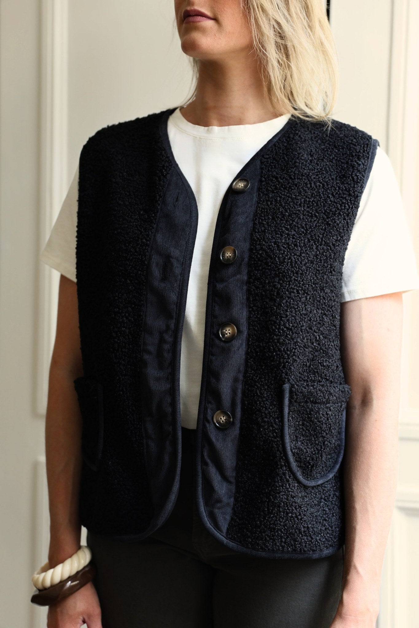 GILET SANS MANCHES LILOU