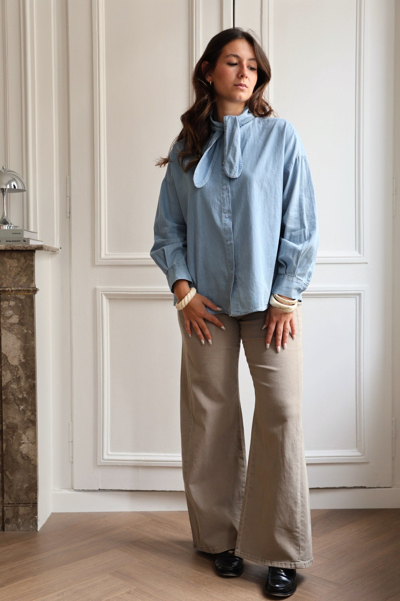 CHEMISE EN DENIM LUCIE