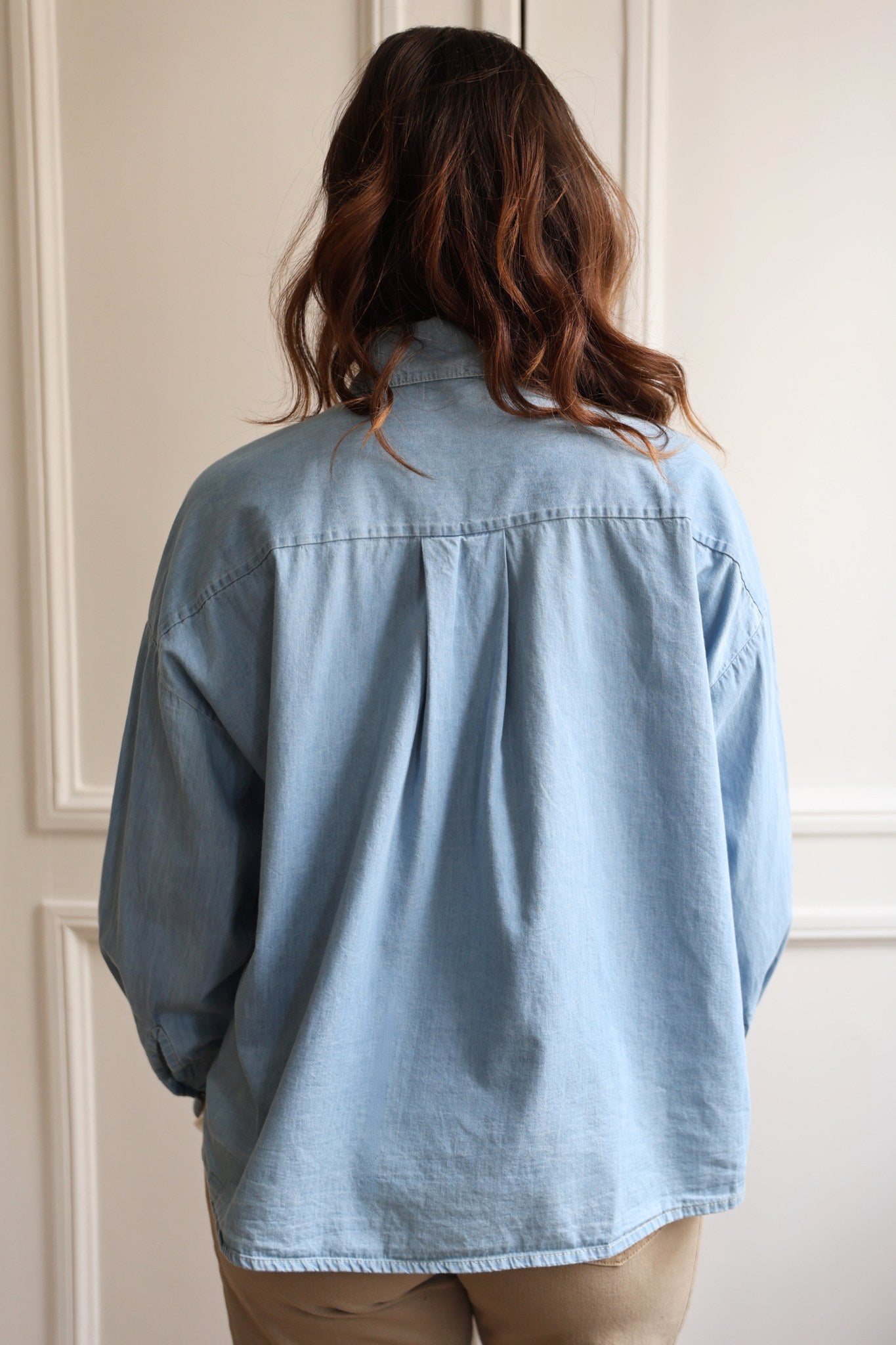 CHEMISE EN DENIM LUCIE