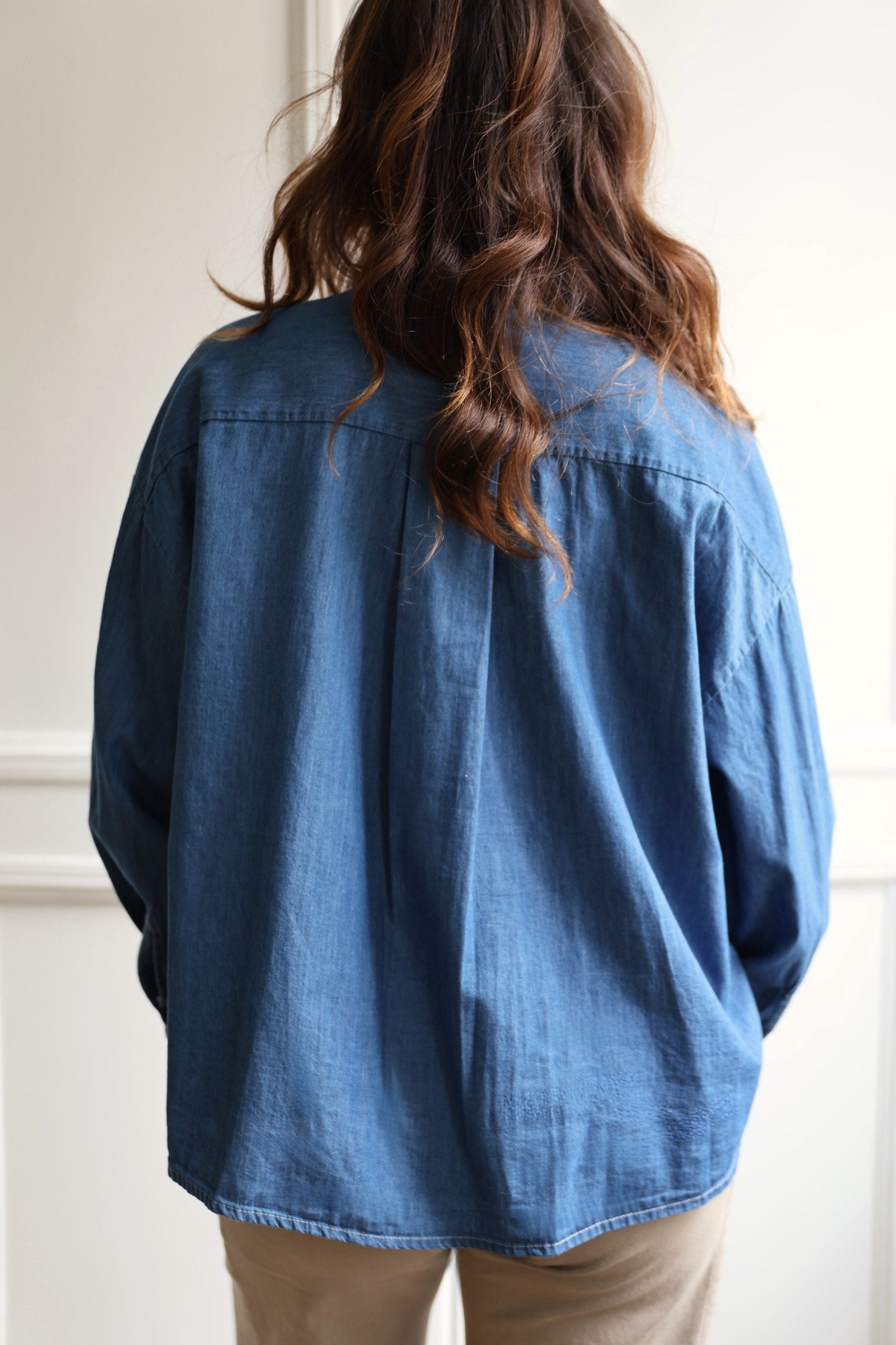 CHEMISE EN DENIM LUCIE