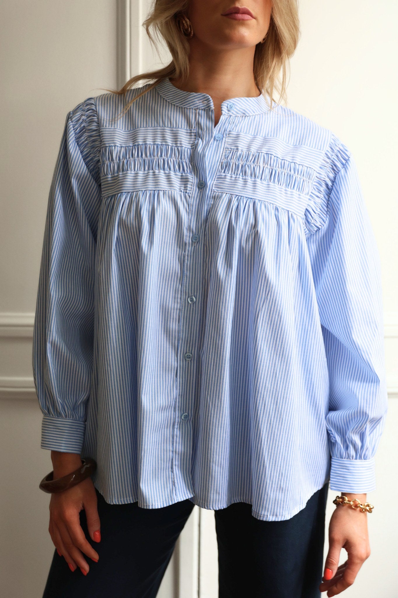 CHEMISE À RAYURES LINA