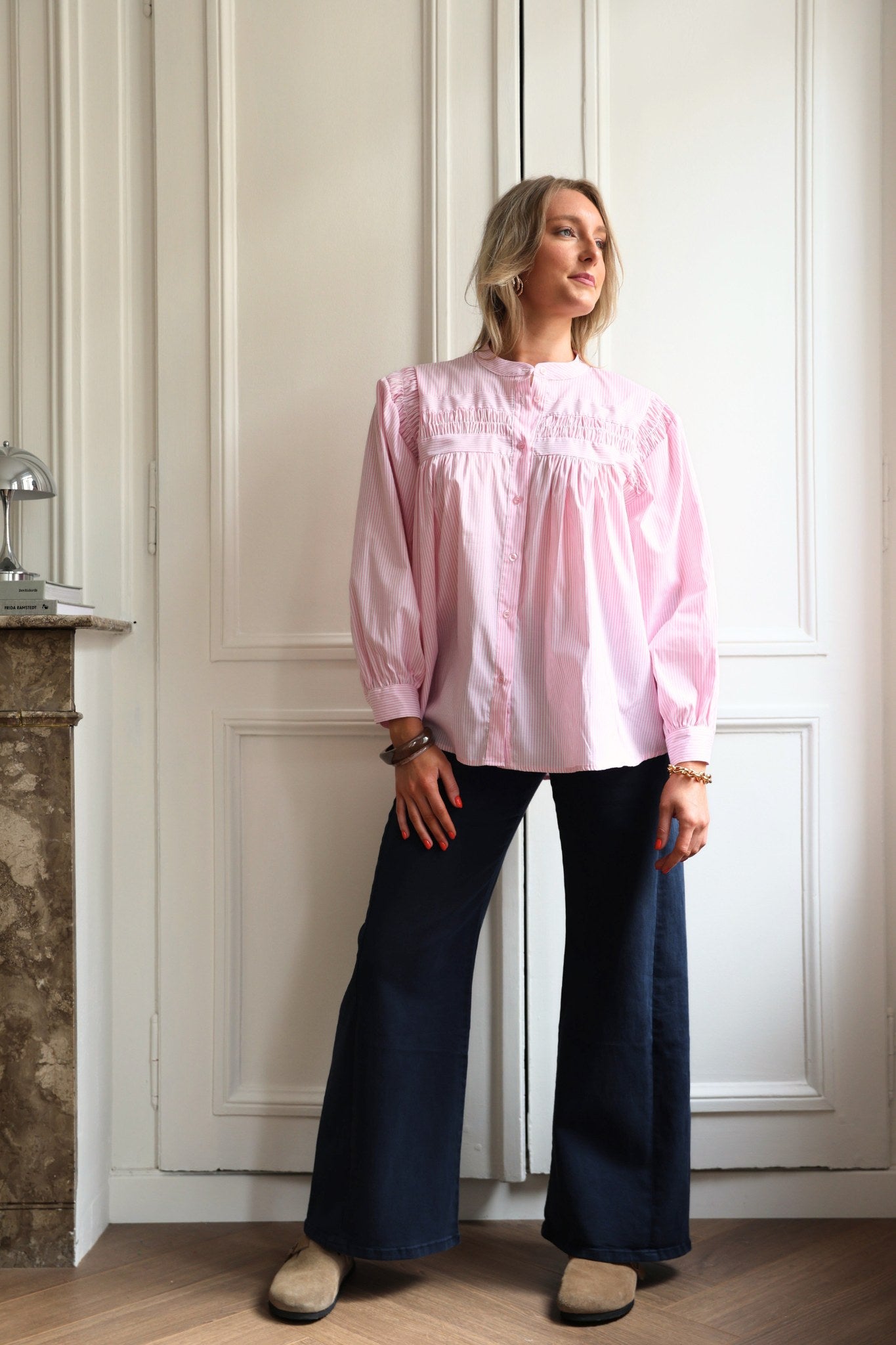 CHEMISE À RAYURES LINA