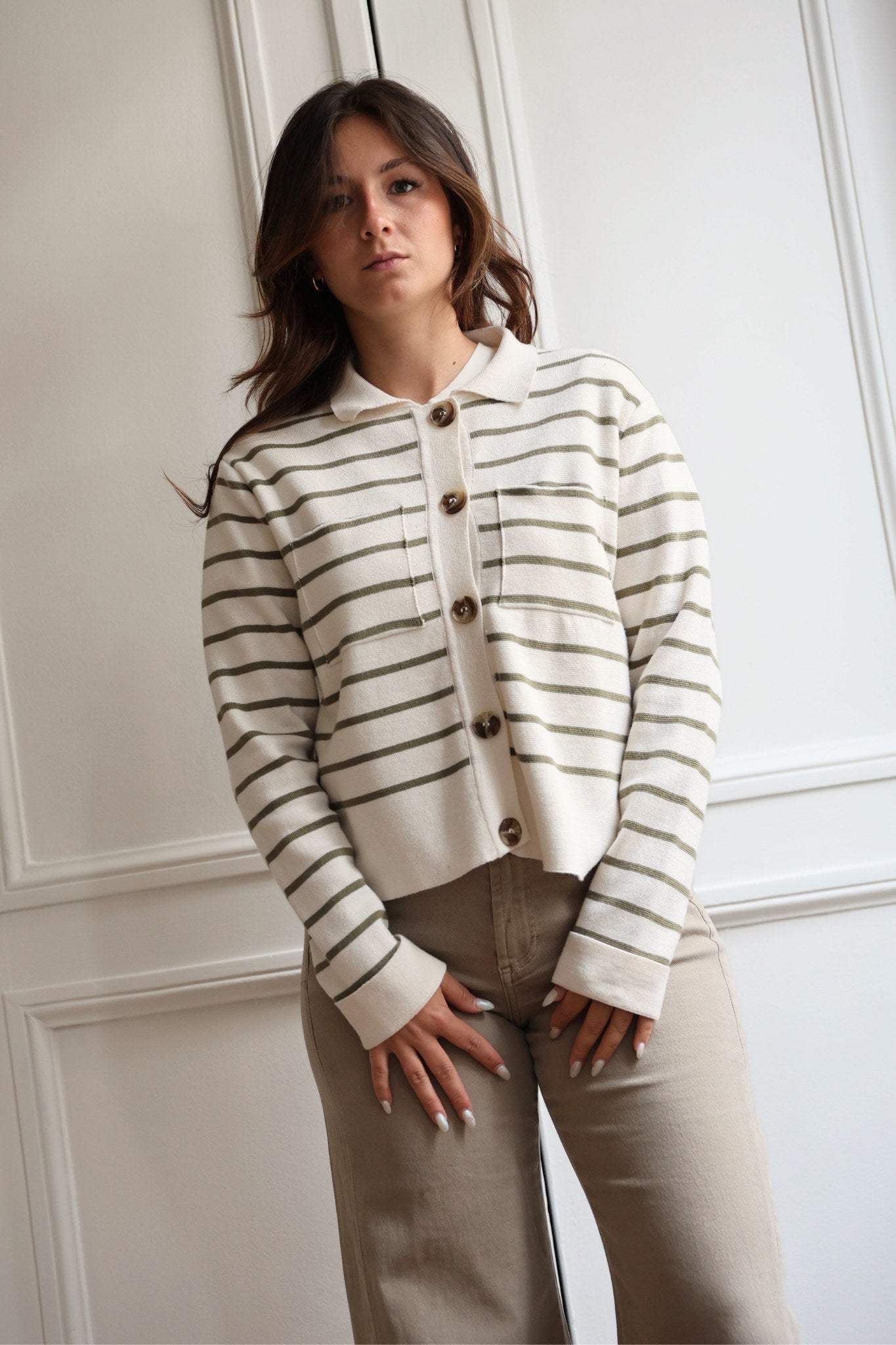 CARDIGAN PAULA RAYURES