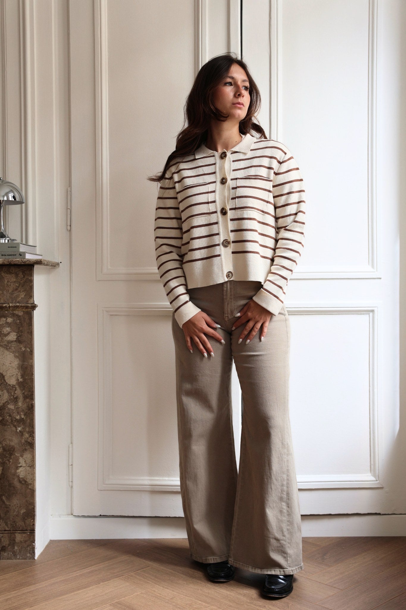 CARDIGAN PAULA RAYURES
