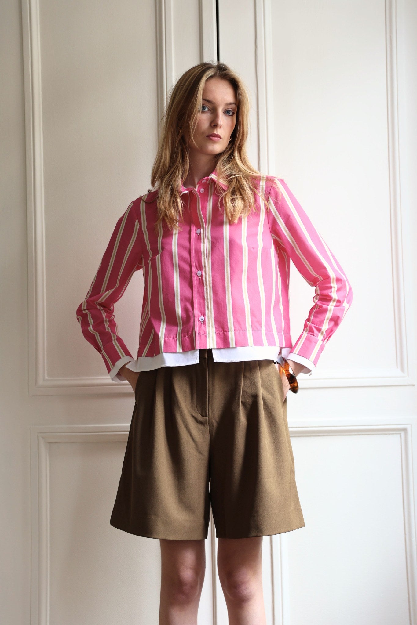 CHEMISE NOÉMIE À RAYURES