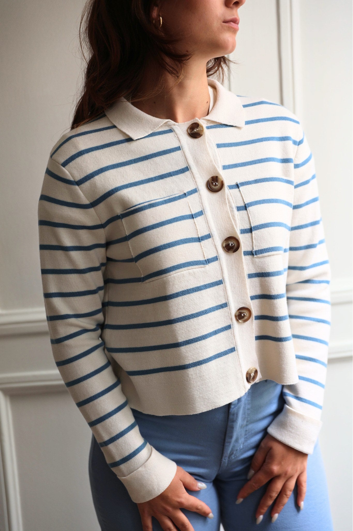 CARDIGAN PAULA RAYURES