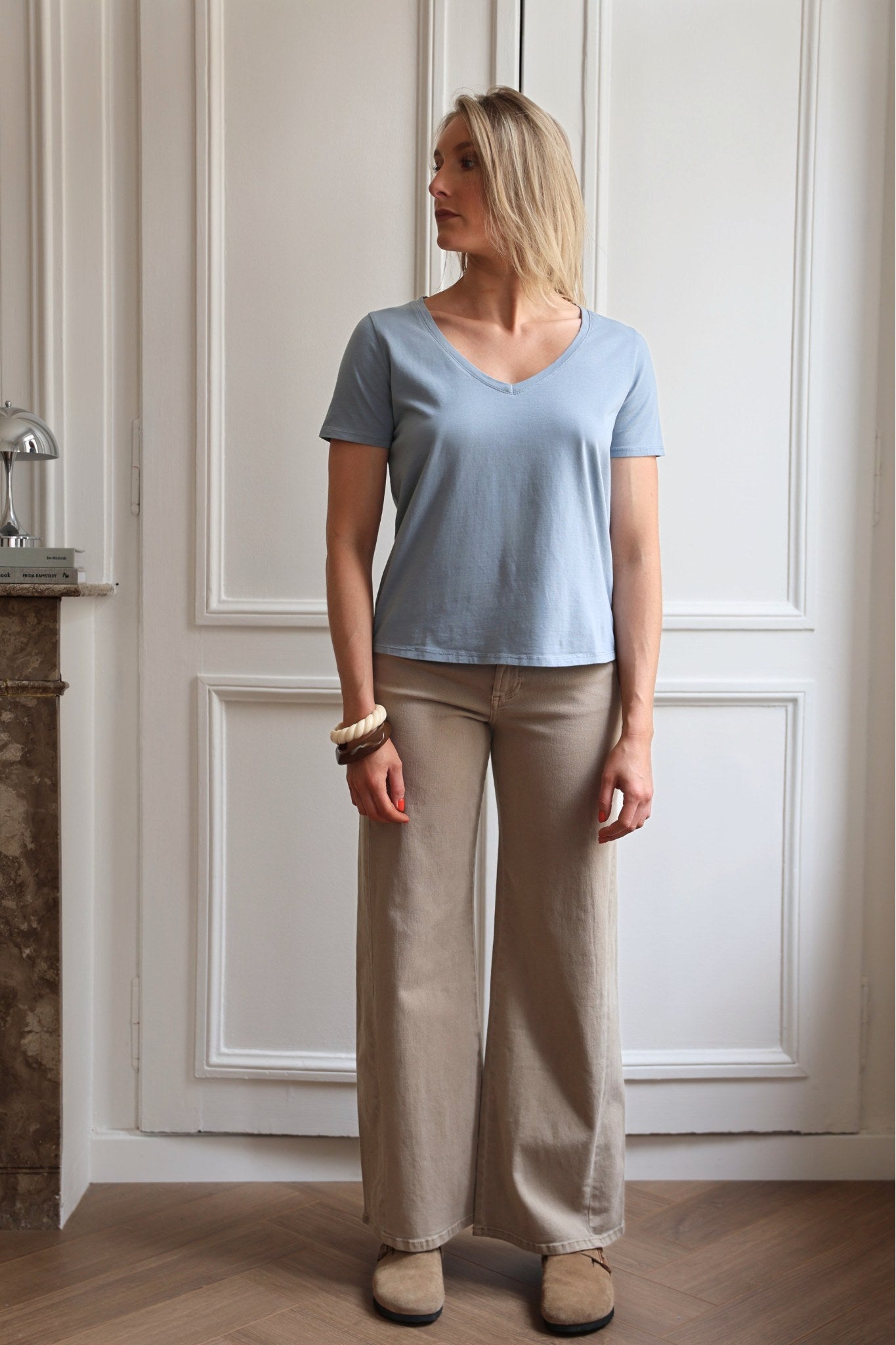 T-SHIRT FLORA COL V