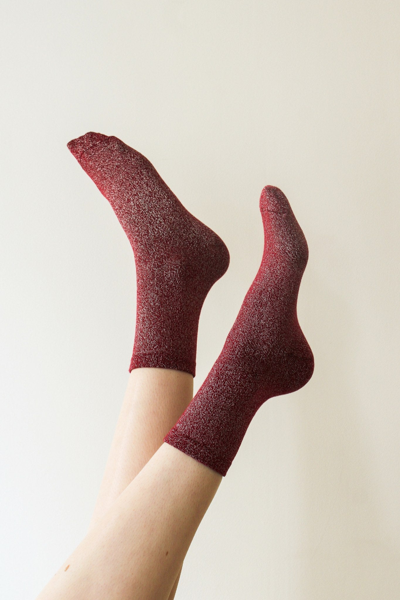 CHAUSSETTES BRILLANTES CARBONE