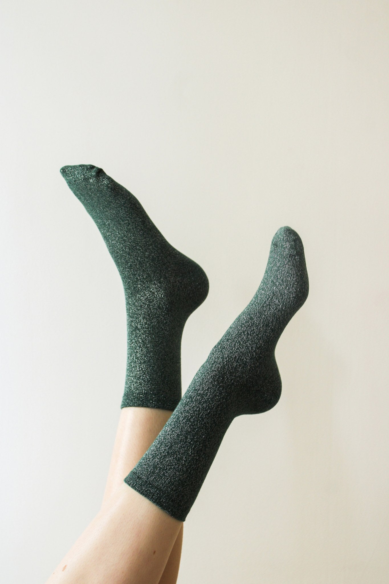 CHAUSSETTES BRILLANTES CARBONE