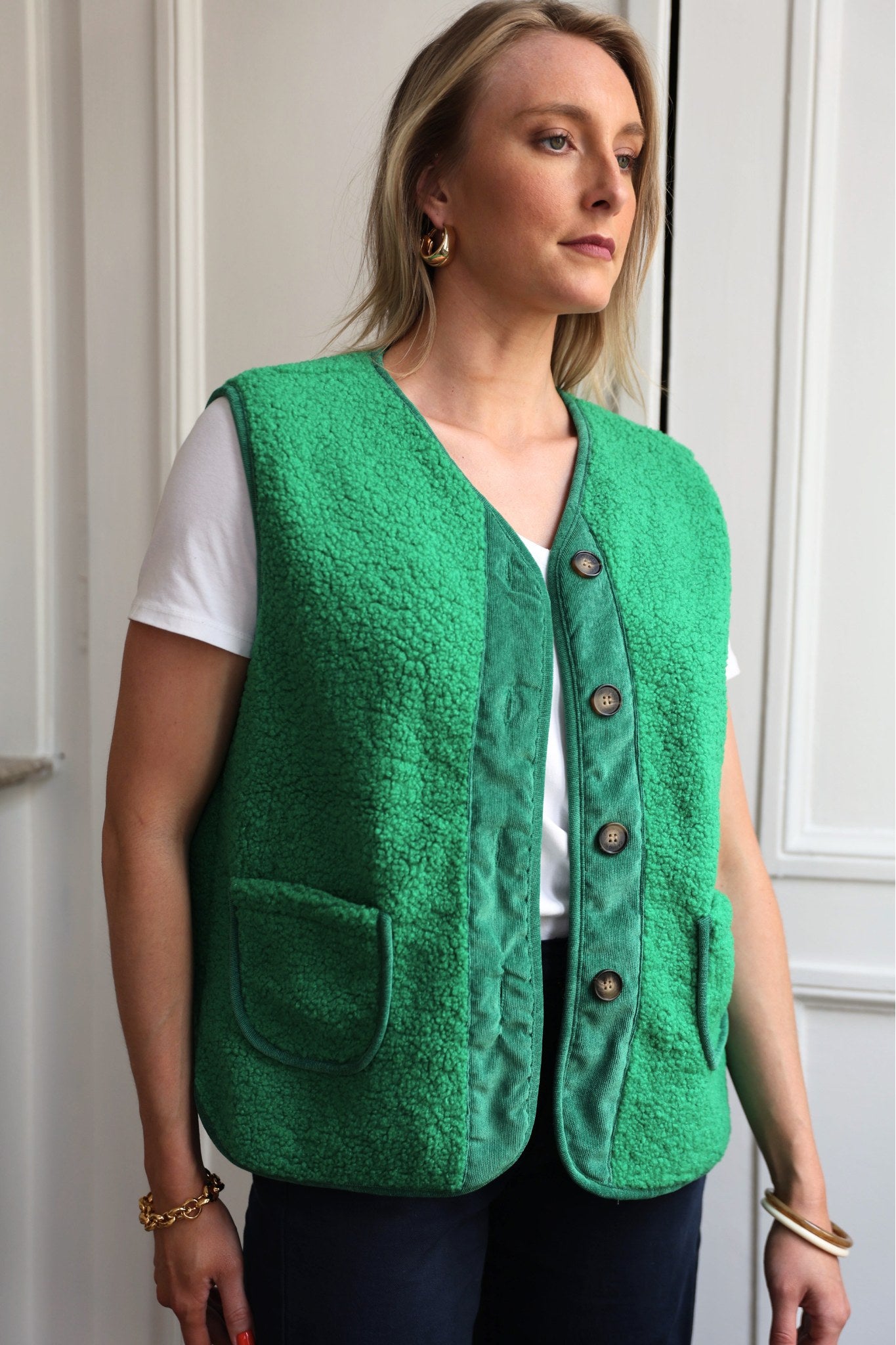 GILET SANS MANCHES LILOU