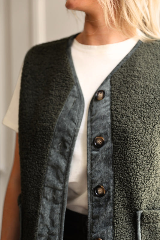GILET SANS MANCHES LILOU