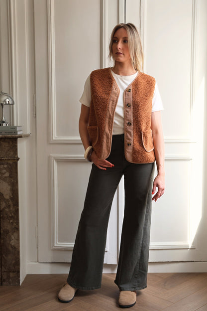 GILET SANS MANCHES LILOU