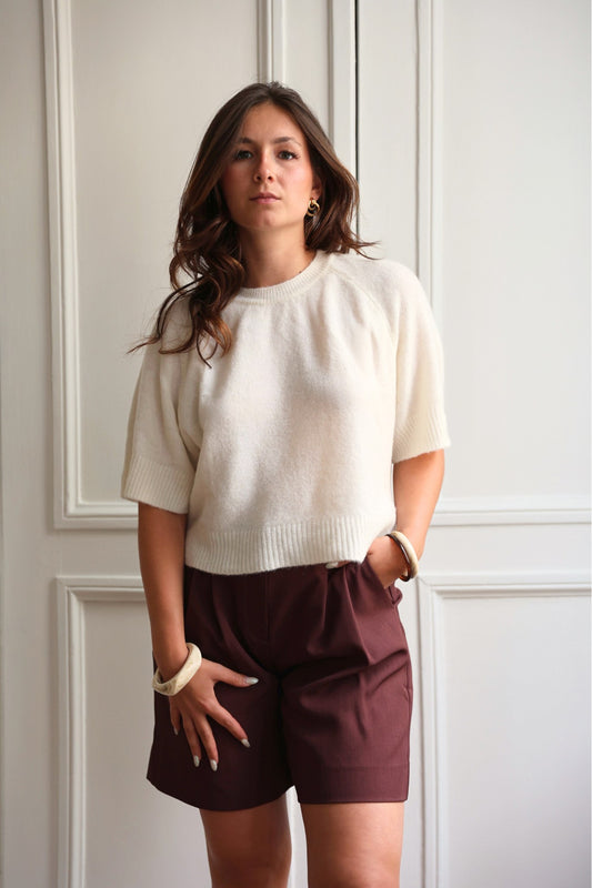 PULL COL ROND MARGAUX