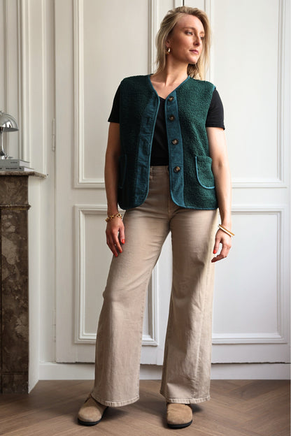 GILET SANS MANCHES LILOU