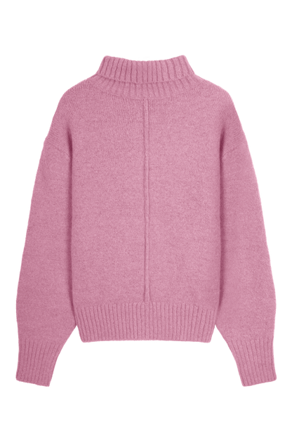 PULL COL ROULE LENA ROSE