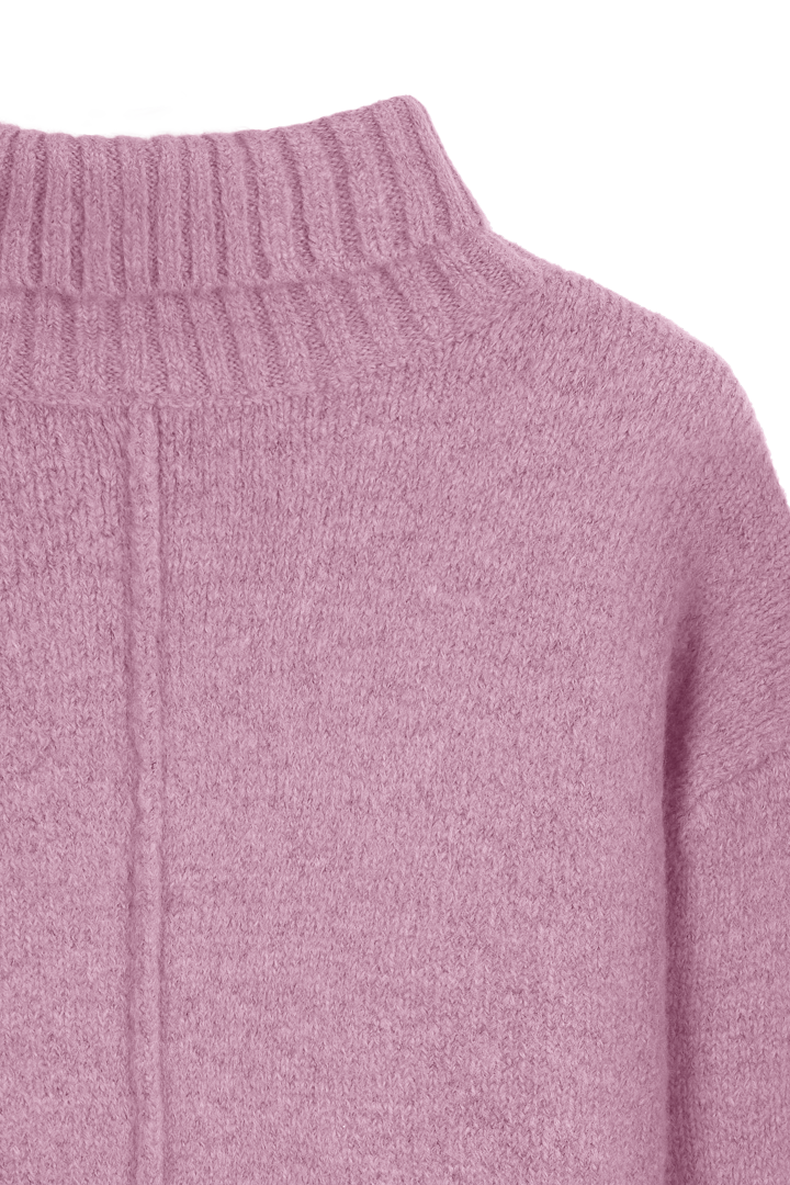 PULL COL ROULE LENA ROSE