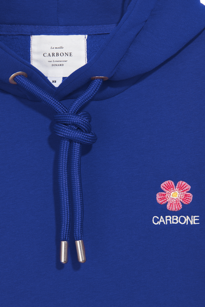 SWEAT CARBONE bleu roi 