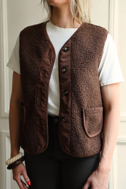 GILET SANS MANCHES LILOU