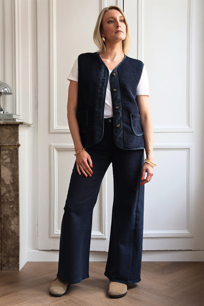 GILET SANS MANCHES LILOU