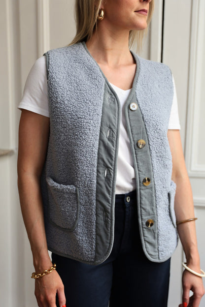 GILET SANS MANCHES LILOU