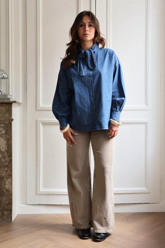 CHEMISE EN DENIM LUCIE