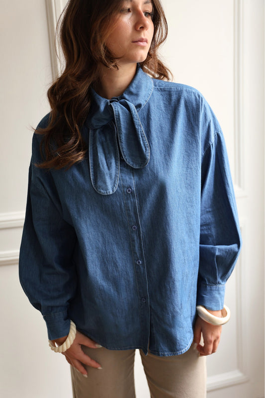 CHEMISE EN DENIM LUCIE
