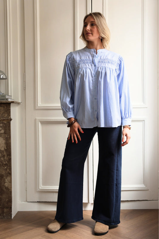 CHEMISE À RAYURES LINA