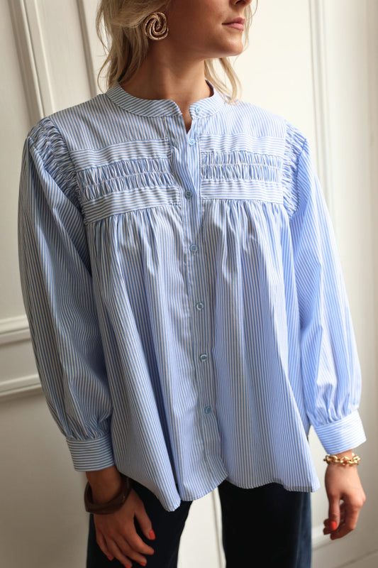 CHEMISE À RAYURES LINA
