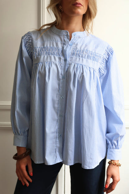 CHEMISE À RAYURES LINA