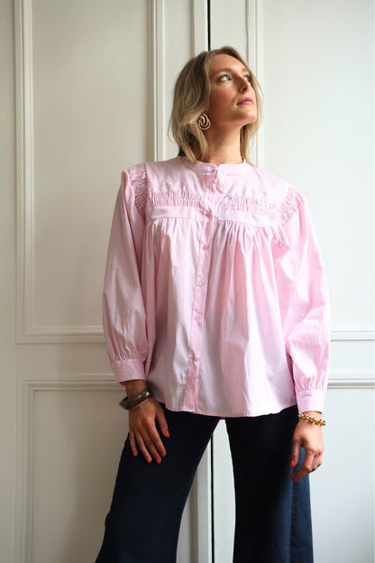 CHEMISE À RAYURES LINA
