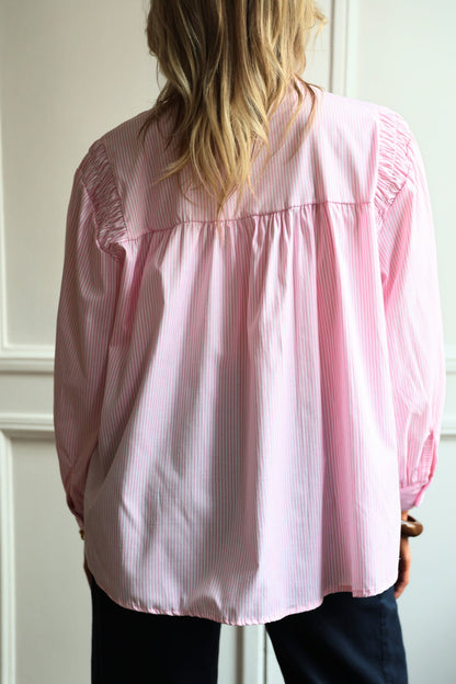 CHEMISE À RAYURES LINA